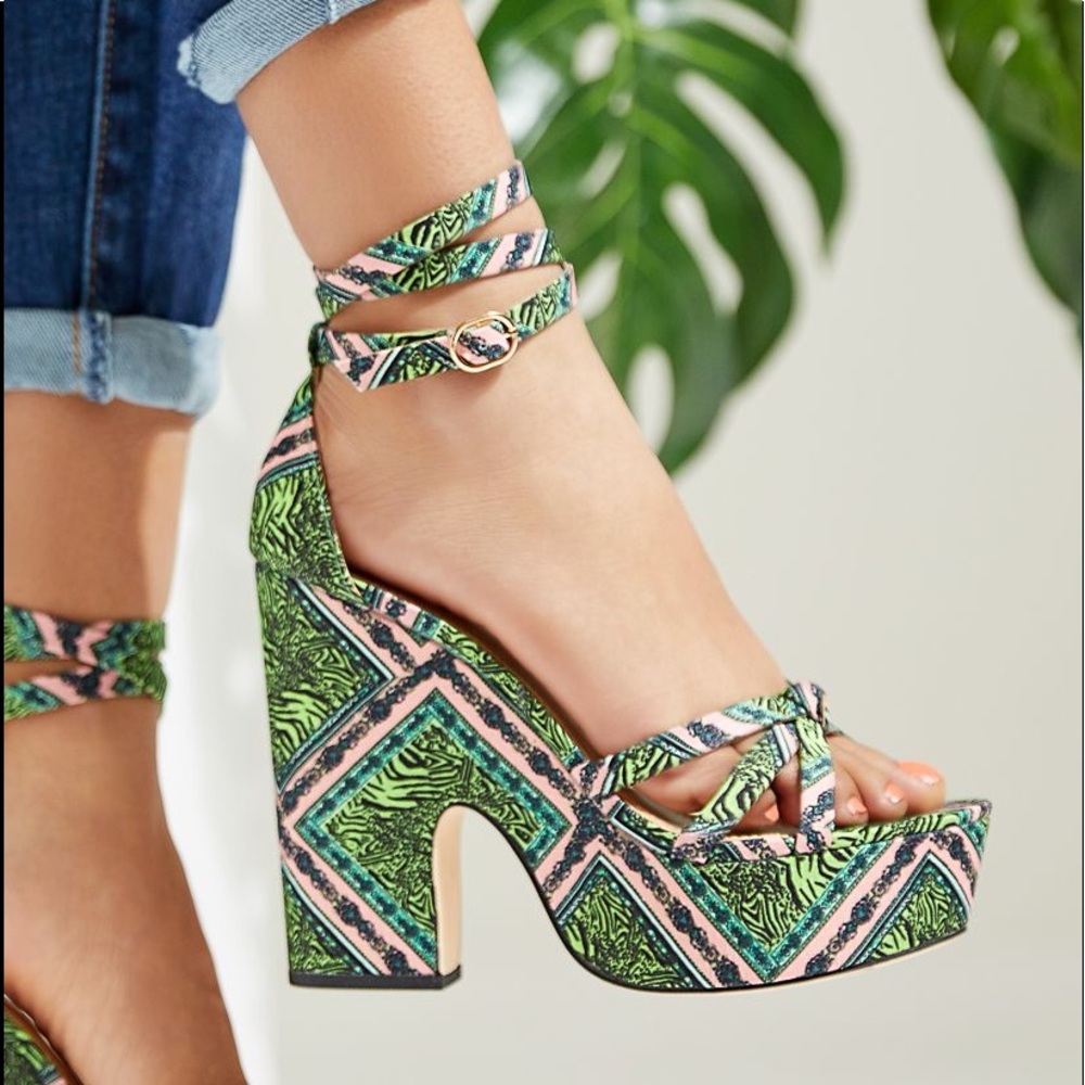 Decima Platform Heeled sandals